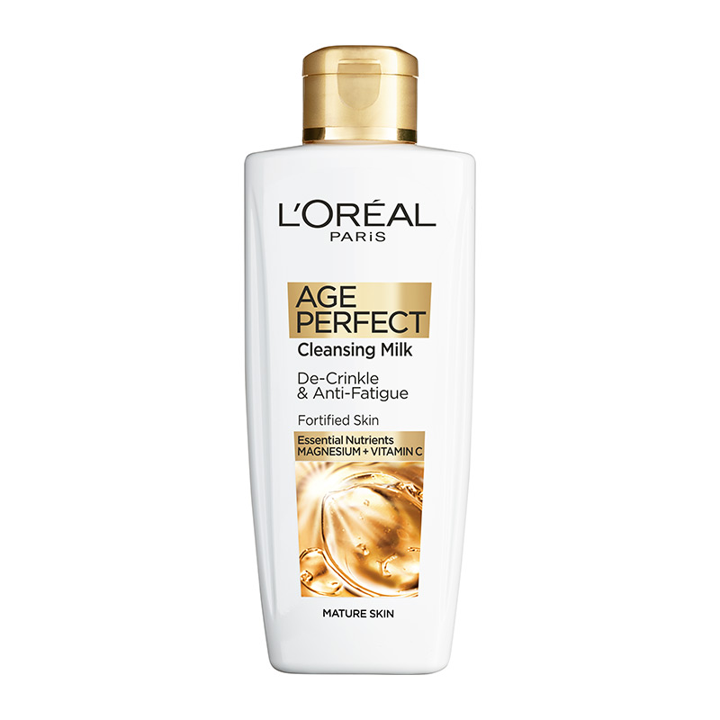 Γαλάκτωμα Καθαρισμού Age Perfect για Ώριμες Επιδερμίδες L’Oreal (200 ml)