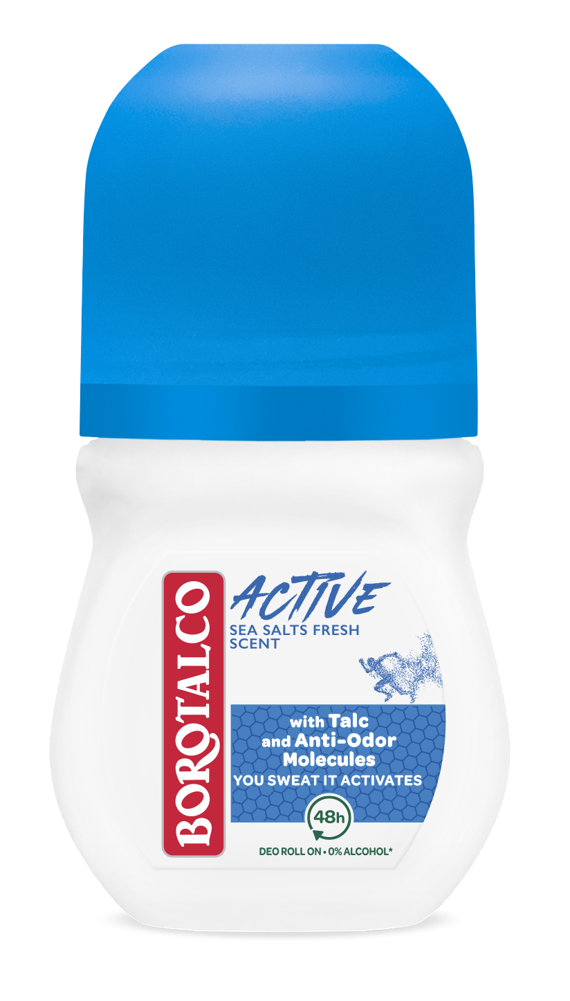 Bolton Αποσμητικό Roll-on Active Sea Salts Fresh Borotalco (50ml)