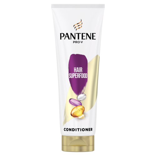 Κρέμα για Αδύναμα, Λεπτά Μαλλιά Superfood Pantene Pro-V (2x220ml) 1+1 Δώρο