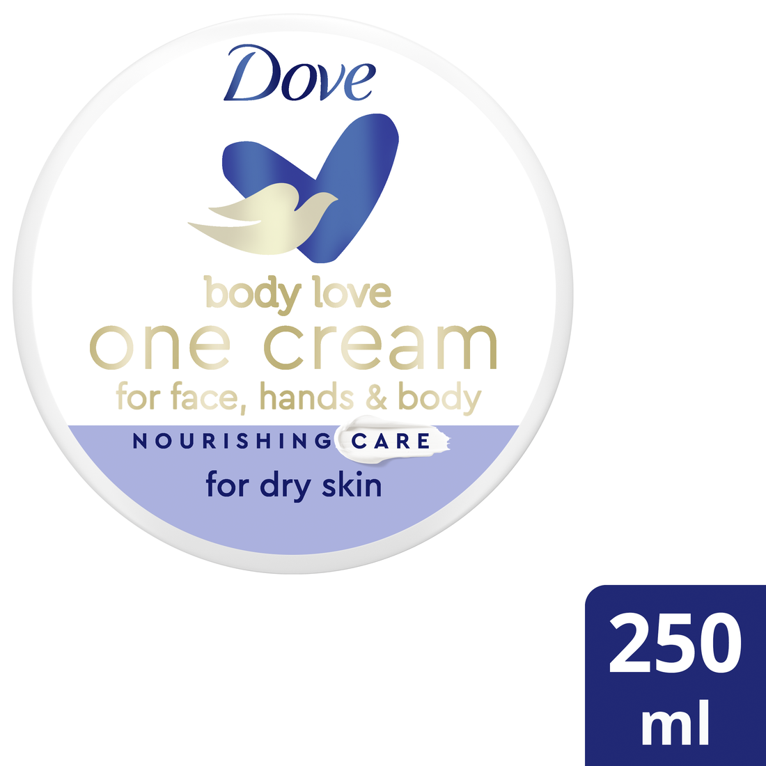 Ελαϊς-Unilever Hellas Α.Ε. Ενυδατική Kρέμα για Ξηρό Δέρμα Dove (250ml)