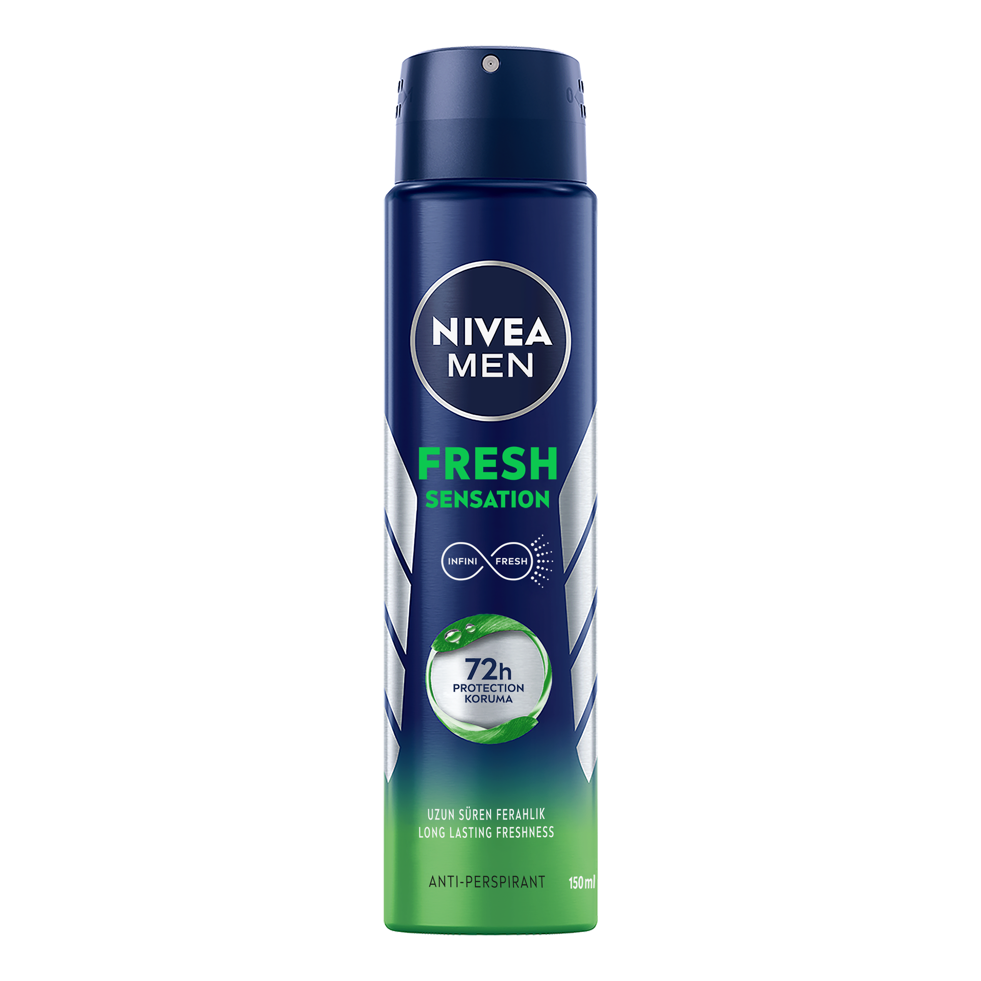 Beiersdorf Αποσμητικό Ανδρικό Spray Deo Fresh Sensation Nivea Men (150ml)