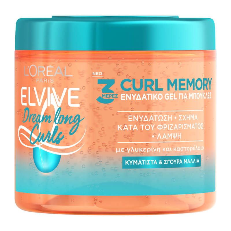 Τζελ Μαλλιών για τέλειες Μπούκλες Curl Memory Elvive Dream Long L’oreal (400ml)