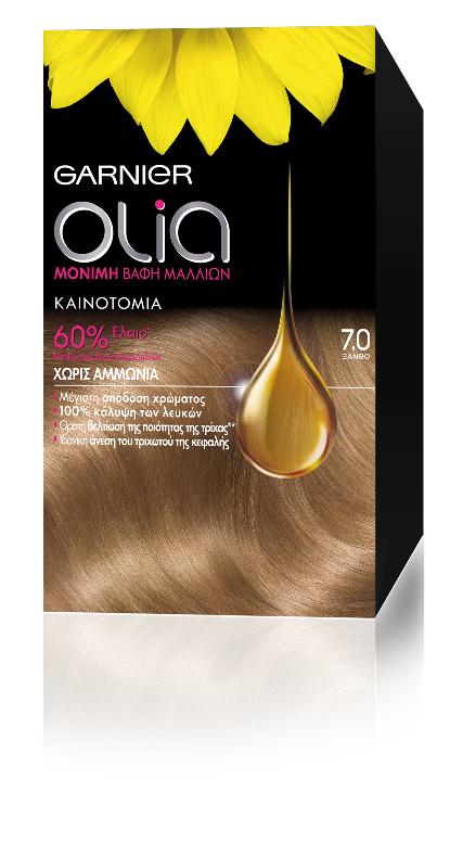 Βαφή Mαλλιών Mini No 7.0 Ξανθό Olia Garnier (50g)