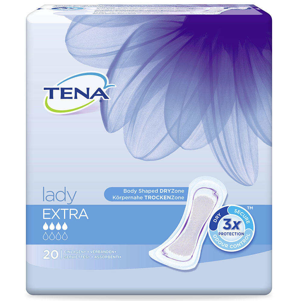 Σερβιέτες Ειδικών Χρήσεων Extra Tena Lady (20τεμ)