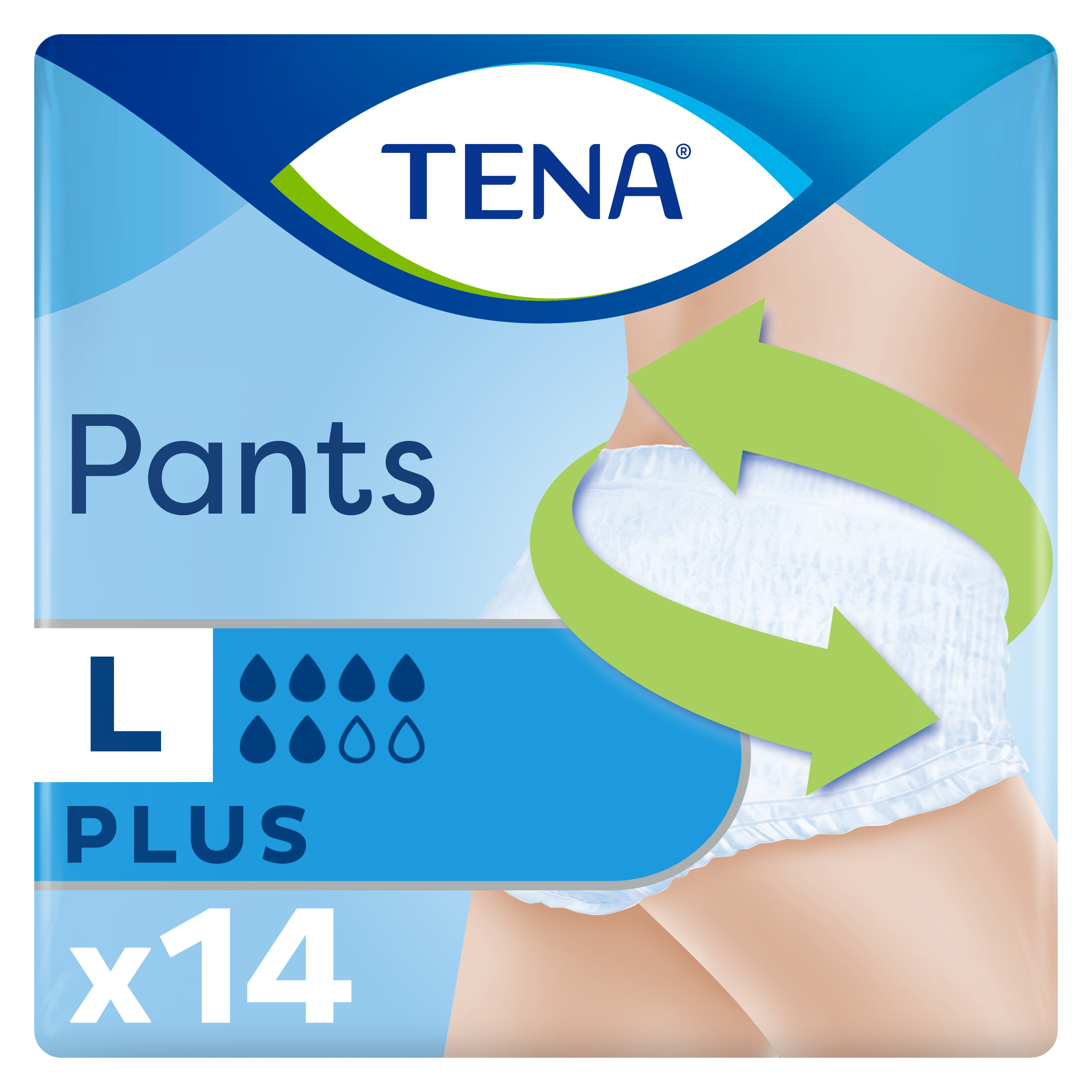Πάνες ενηλίκων Plus Large Tena Pants (14 τεμ)