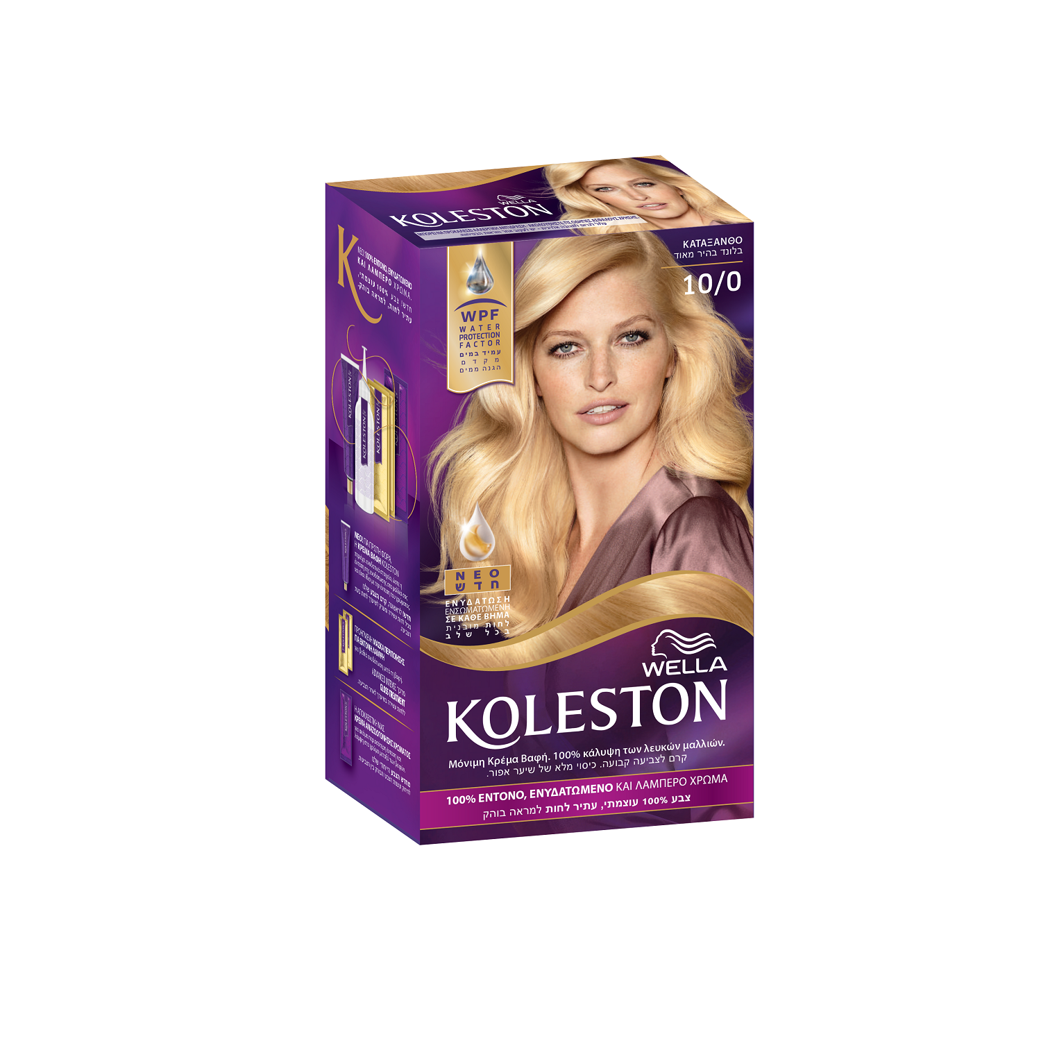 Κρέμα Βαφή 10/0 Ιβουάρ & Κρέμα Λάμψης Koleston Kit Wella (50 ml)