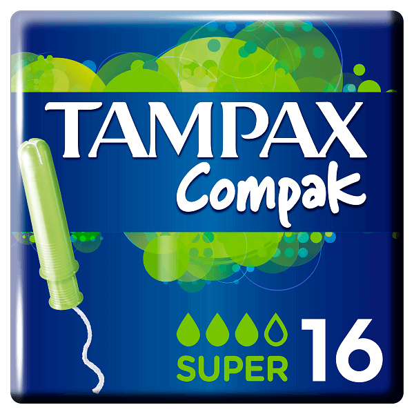 P&G Ταμπόν Με Απλικατέρ Super Tampax (16 τεμ)