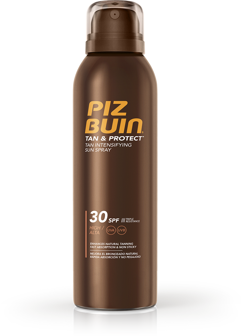 Sun Cream, Spray , Tan & Protect , Intensifying SPF30, Piz Buin (150ml)