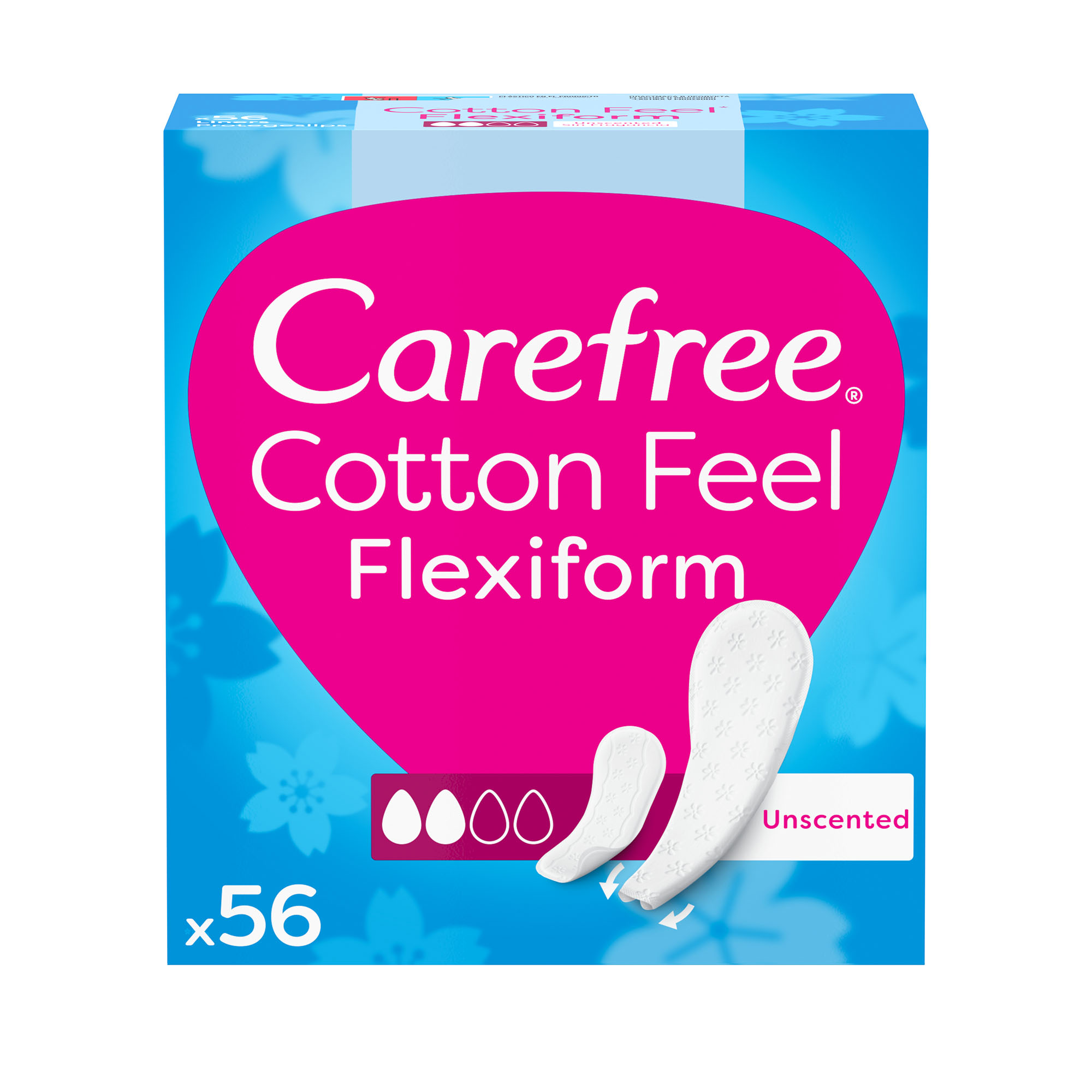 Johnson&Johnson Σερβιετάκια Flexi Carefree (56τεμ.)