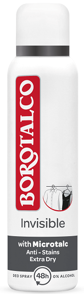 Αποσμητικό Spray Invisible Borotalco (150ml)