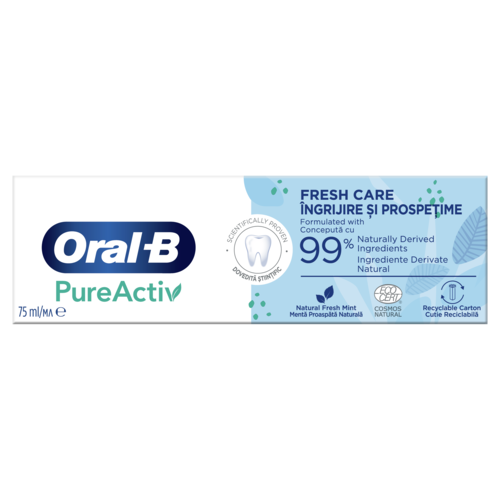 Οδοντόκρεμα Pure Active Fresh Oral B (75ml)