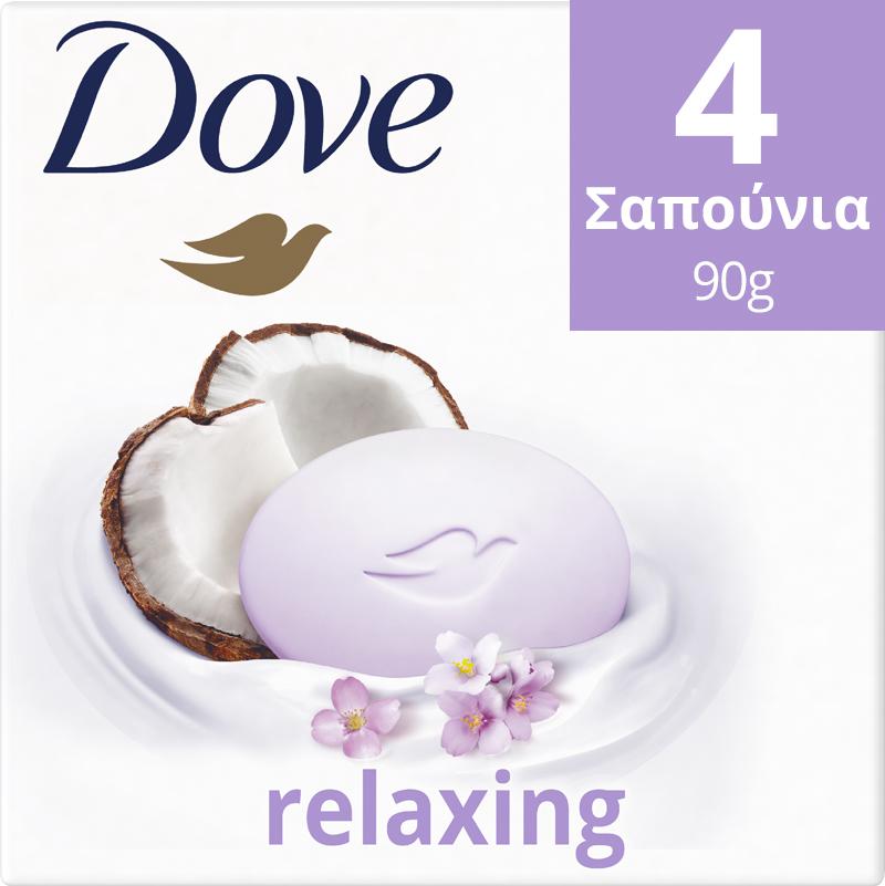 Σαπούνι Coconut -20% Dove (4x90g)