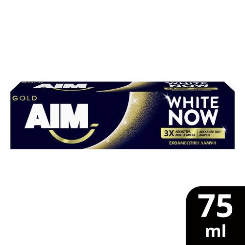 Ελαϊς-Unilever Hellas Α.Ε. Οδοντόκρεμα White Now Gold Aim (75 ml)