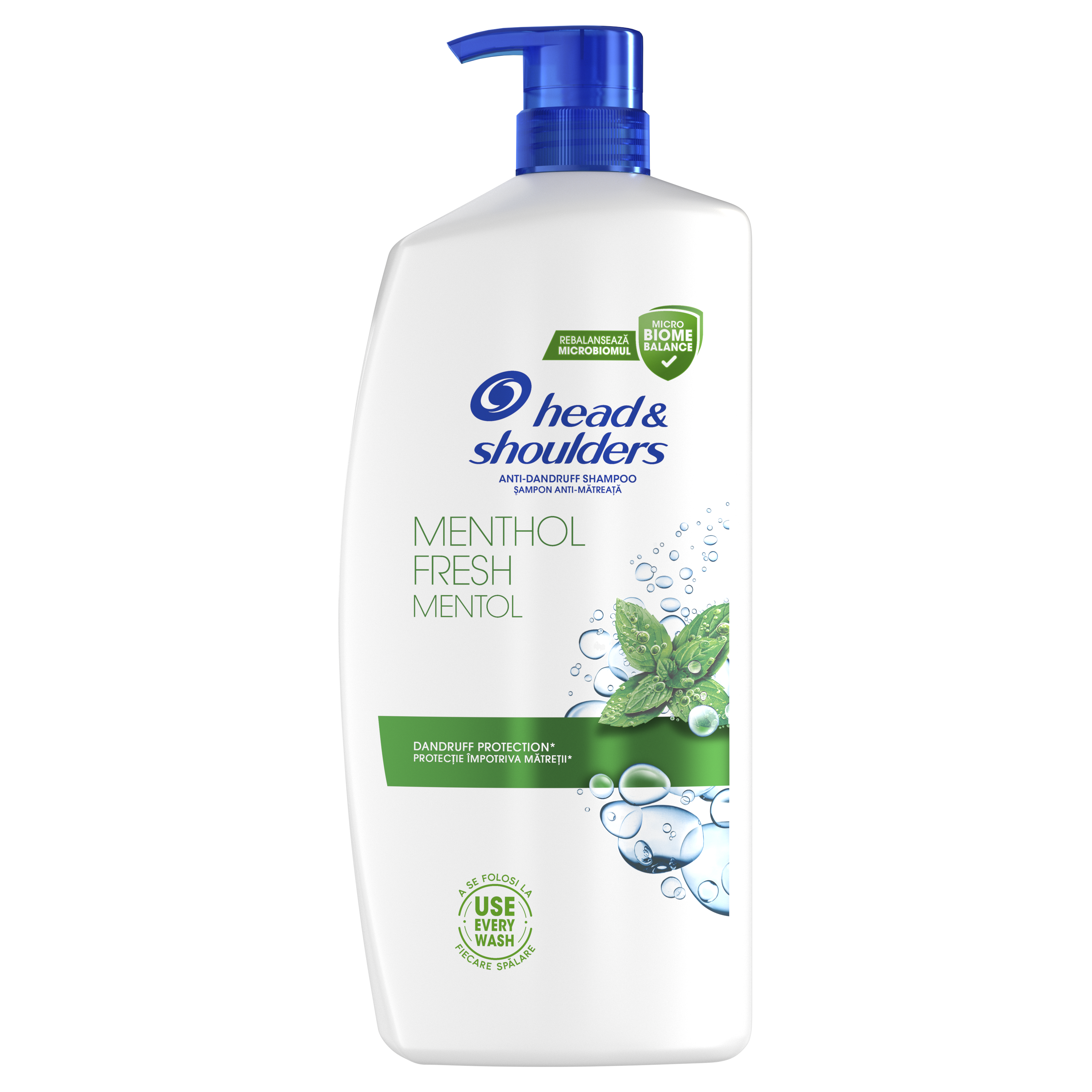 P&G Σαμπουάν Menthol Αντλία Head&Shoulder (800ml)