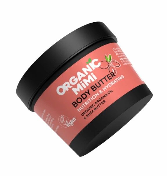 Organic Brands Κρέμα Σώματος Butter Θρέψης και Ενυδάτωσης με Αργκάν και Βούτυρο Καριτέ Organic Mimi (100ml)