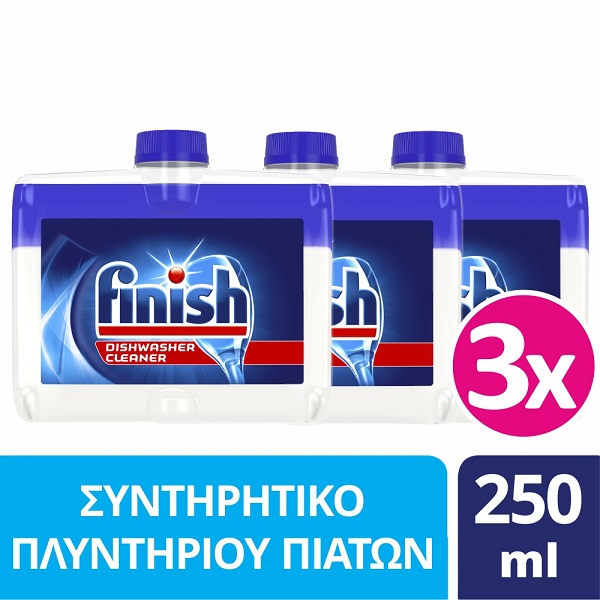 Καθαριστικό Πλυντηρίου πιάτων Finish (3×250 ml) τα 3τεμ 11,97€