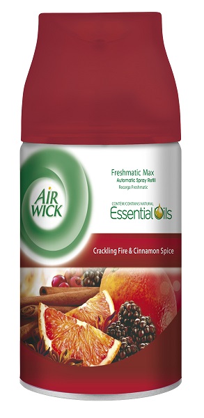 Αρωματικό Χώρου Freshmatic Crackling Fire Ανταλλακτικό Airwick (250 ml)