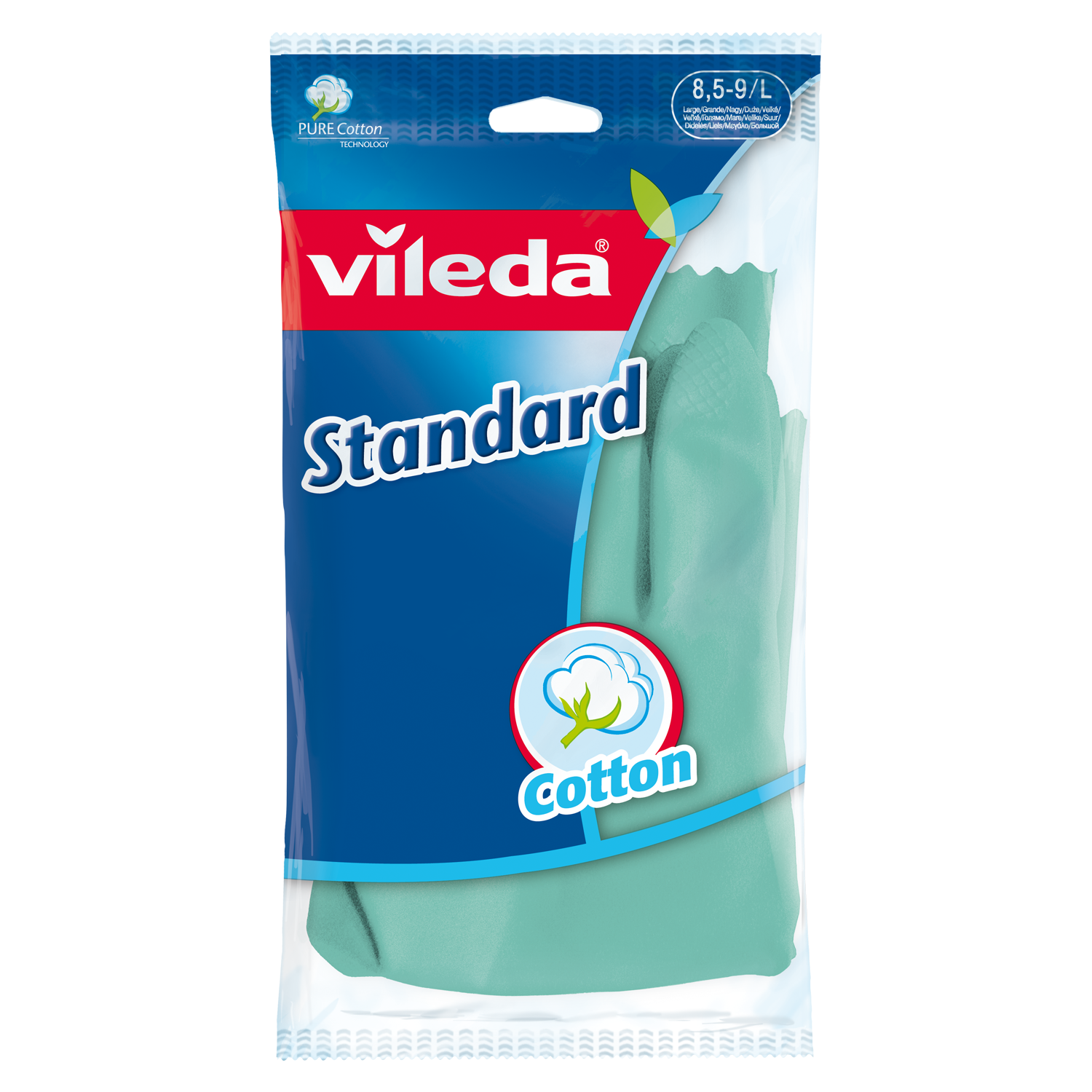 Γάντια Οικιακής Χρήσης Standard Large Vileda