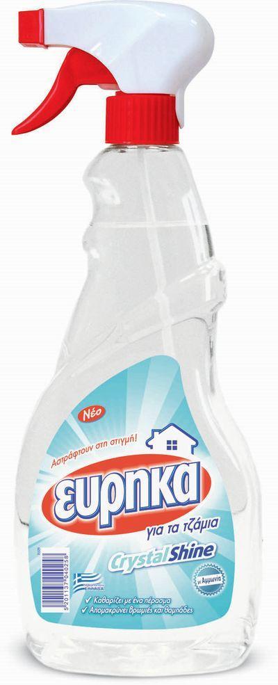 Υγρό για τα τζάμια Crystal Trigger Εύρηκα (750 ml) -1