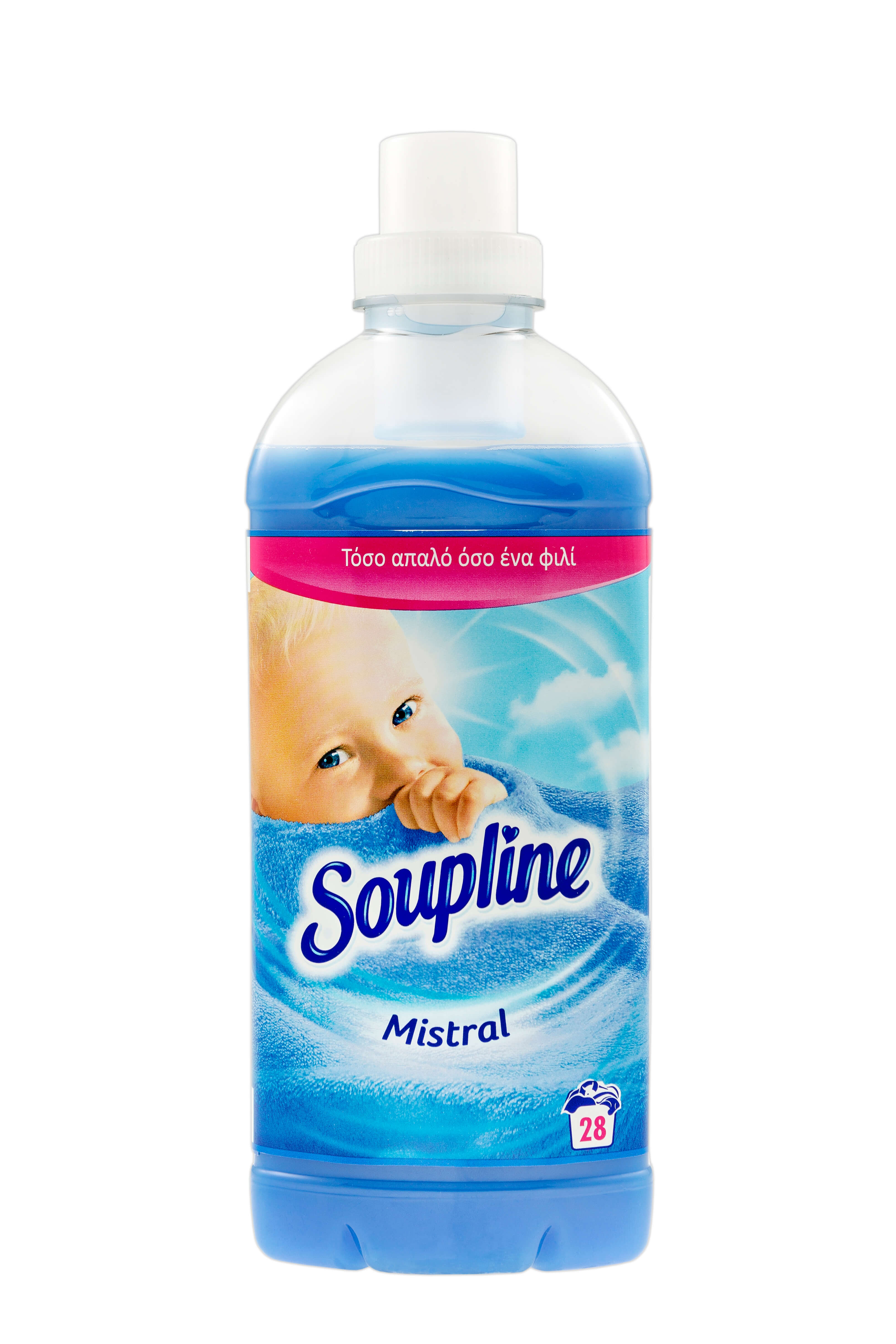 Συμπυκνωμένο Μαλακτικό Mistral Soupline (28μεζ/ 650ml)
