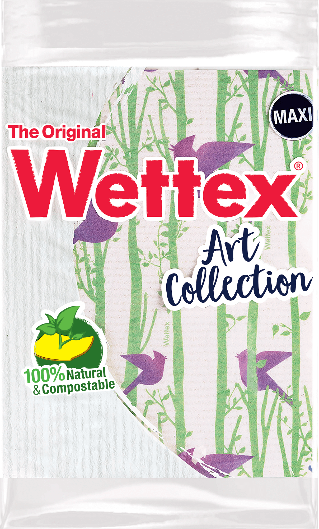 Σπογγοπετσέτα Καθαρισμού Wettex Art Collection Maxi (1 τμχ)