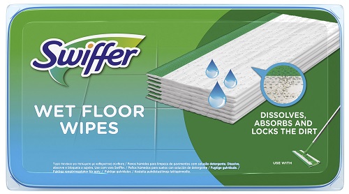 Υγρά Πανάκια με Άρωμα Λεμονιού για Πάτωμα Swiffer Sweeper (24τεμ)