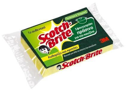 Σφουγγάρι Πράσινο Πολύ Δυνατό Scotch-Brite
