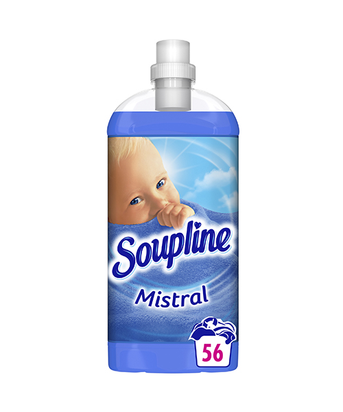 Συμπυκνωμένο Μαλακτικό Ρούχων Mistral Soupline (56μεζ/ 1300ml)