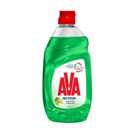Υγρό Πιάτων Λευκό Ξύδι & Πράσινο Μήλο Ava (430 ml)