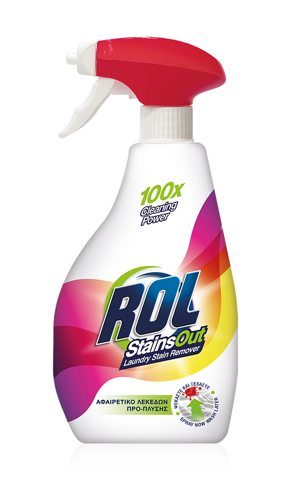 Spray αφαιρετικό λεκέδων προ-πλύσης StainsOut Rol (325 ml)