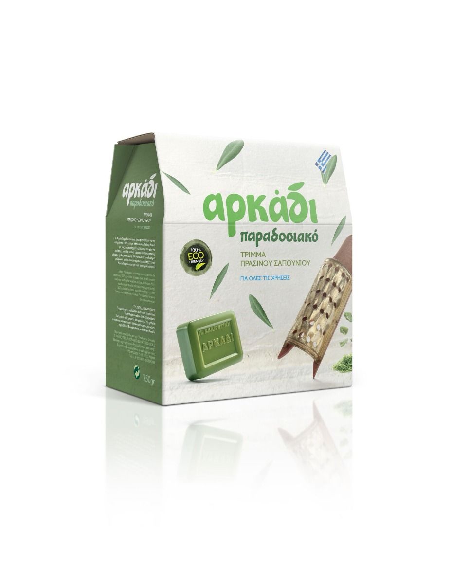 Τρίμμα Πράσινου Σαπουνιού Αρκάδι (750g)