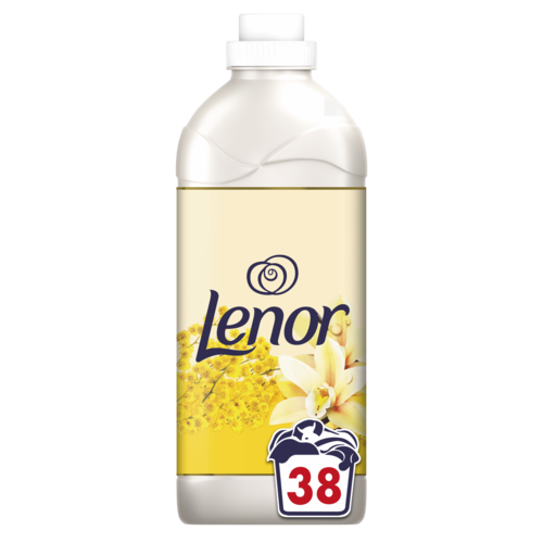 Μαλακτικό Ρούχων Vanilla & Mimosa Lenor (38 Μεζ) 1+1Δώρο