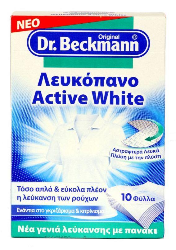 Λευκόπανο Active White Dr. Beckmann (10 τεμ.)