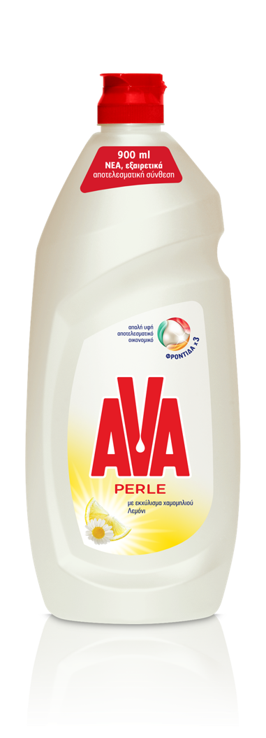 Υγρό Πιάτων Χαμομήλι & Λεμόνι Ava Perle (900 ml)