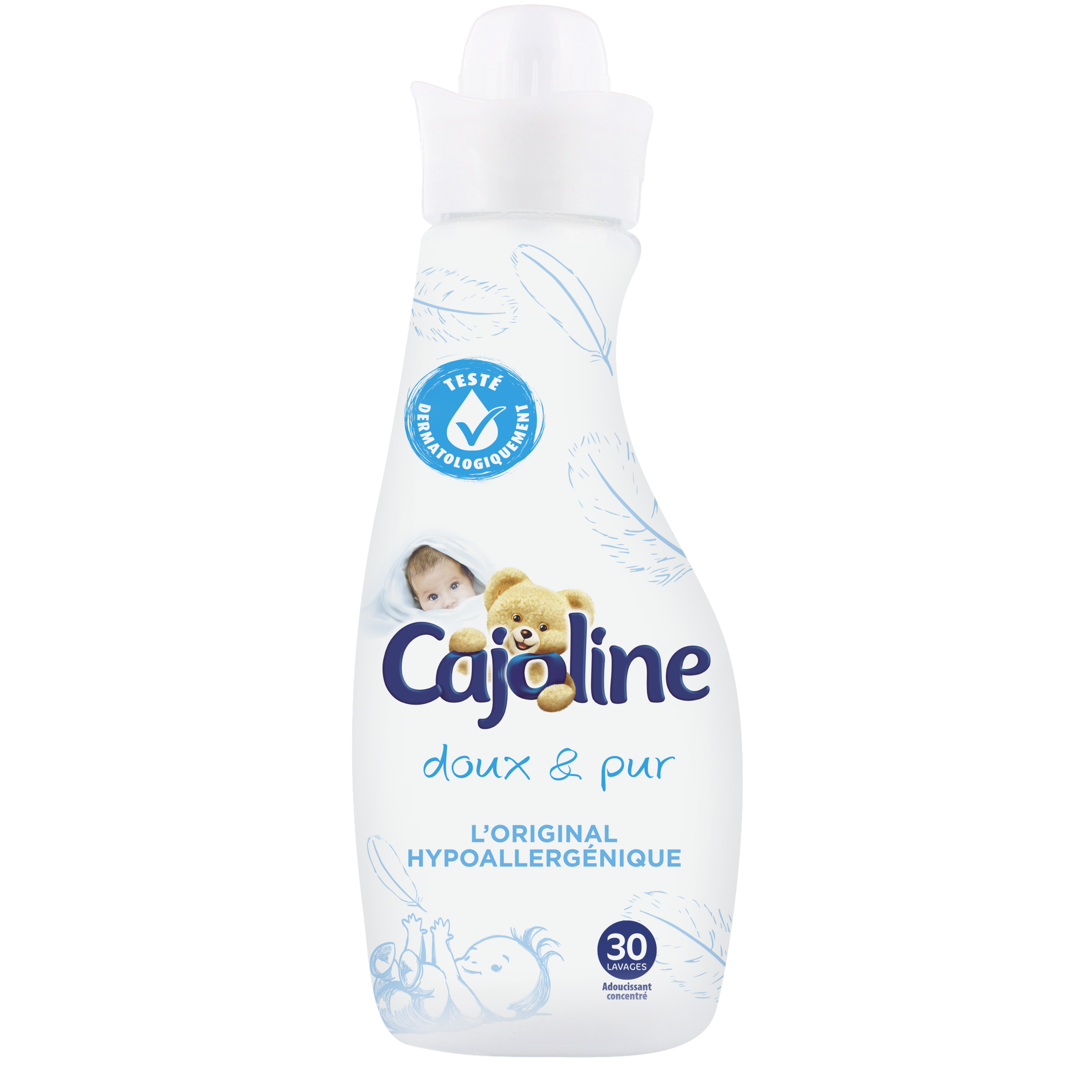 Συμπυκνωμένο Μαλακτικό Ρούχων Doux & Pur Cajoline (30μεζ/ 750ml)