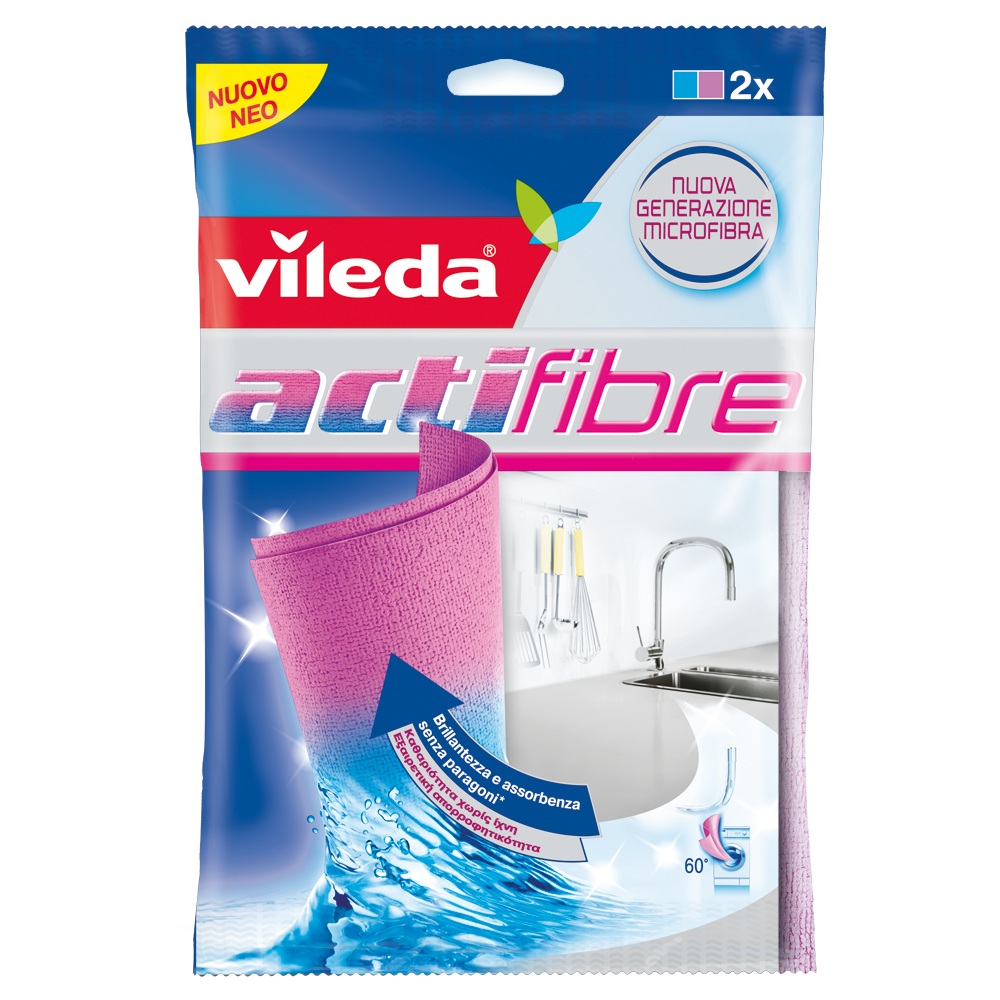 Πετσέτα Actifibre Vileda (2τεμ)