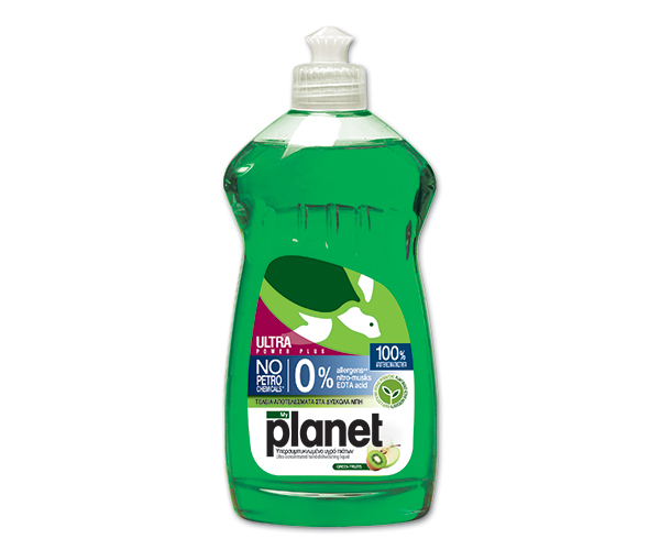 Υγρό Πιάτων Green Fruits Ultra Planet (425ml)