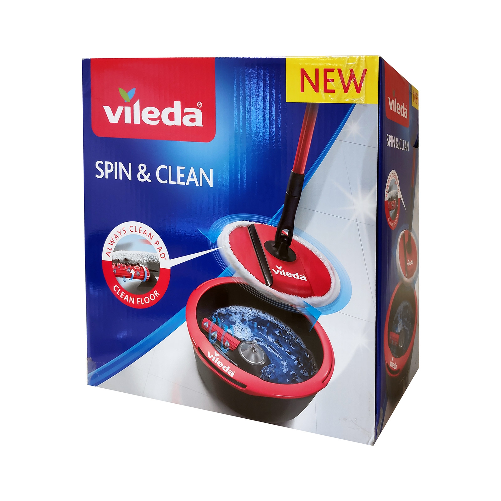 Vileda spin on sale & clean