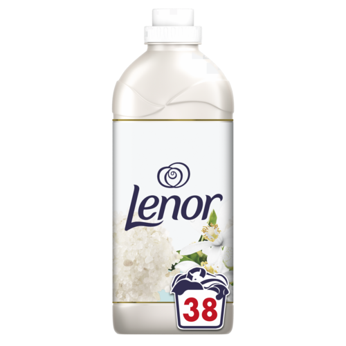 Μαλακτικό Ρούχων Lime Blossom & Sea Salt Lenor (38 Μεζ) 1+1Δώρο