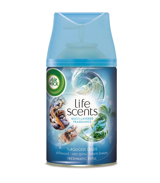 Αρωματικό Χώρου Freshmatic Turqoise Oasis Ανταλλακτικό Airwick (250 ml)