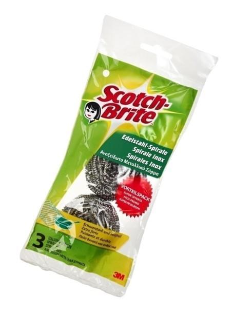 Μεταλλικό Ανοξείδωτο Σύρμα Scotch-Brite (3τεμ)
