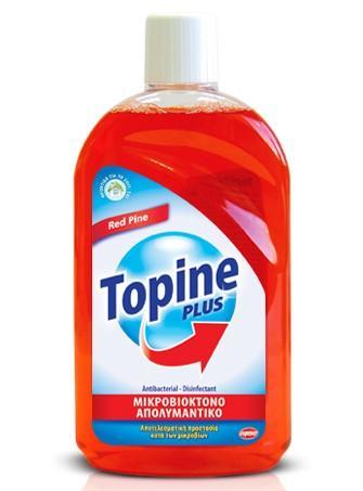 Υγρό Μικροβιοκτόνο – Απολυμαντικό Topine Plus (1lt)