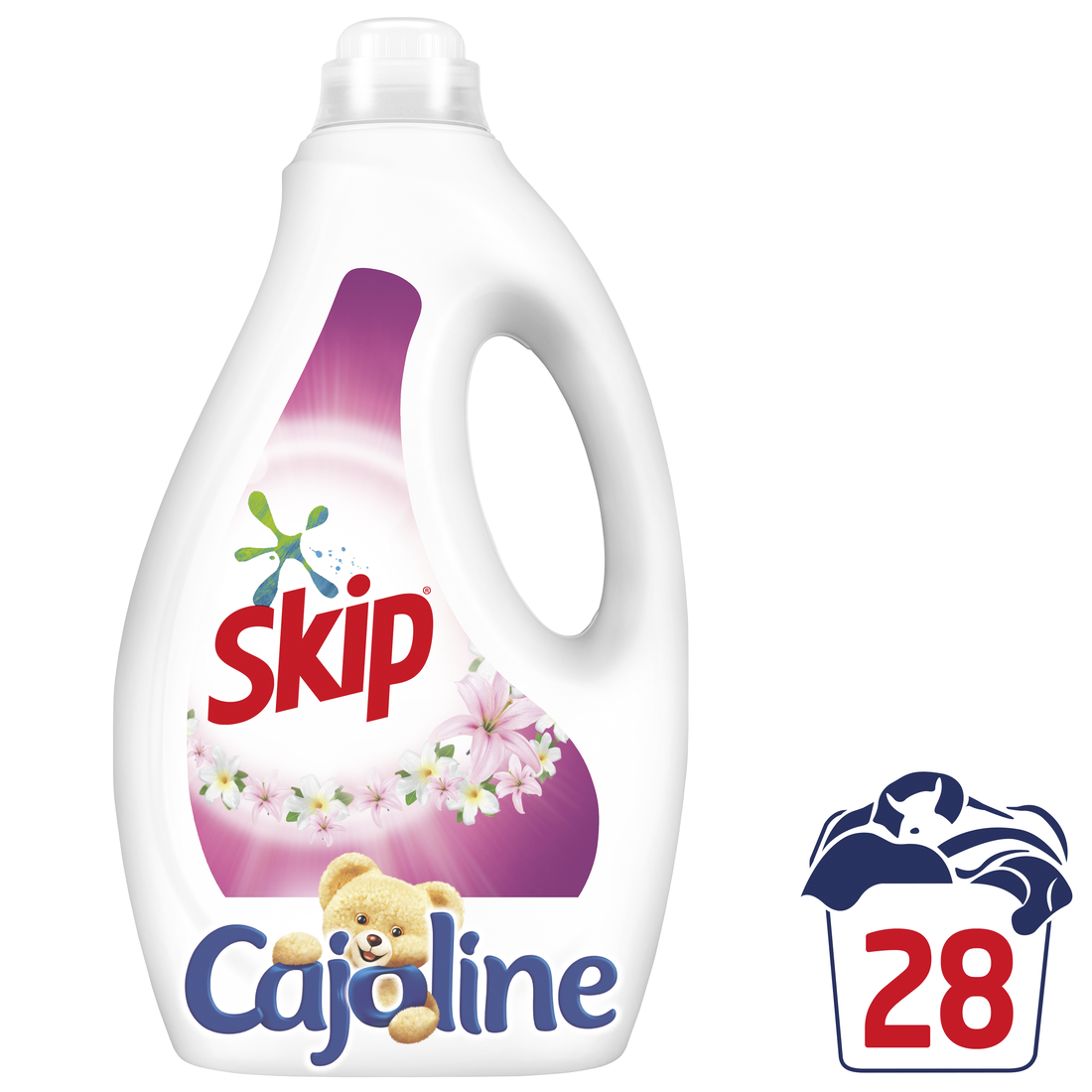 Υγρό Απορρυπαντικό Ρούχων Pink Lily Skip (28 μεζ)