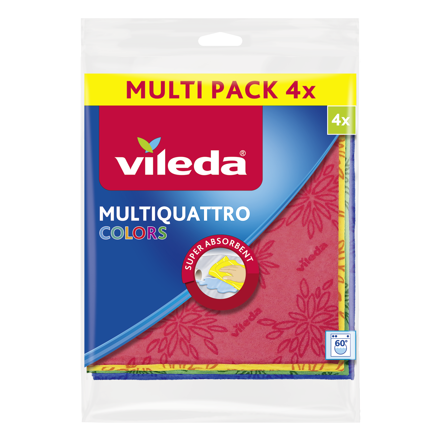 Πετσέτα Multiquatro Vileda (4 τεμ)