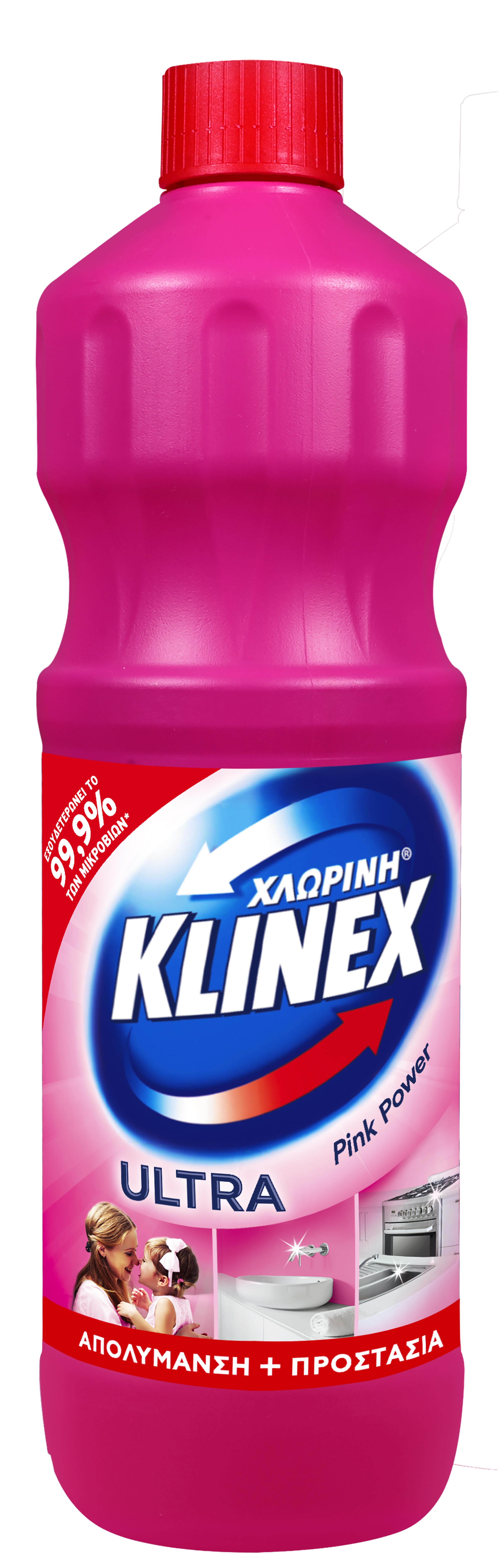 Χλωρίνη Ultra Protection Pink Klinex (1,25lt)