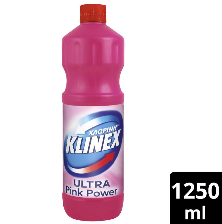 Ελαϊς-Unilever Hellas Α.Ε. Χλωρίνη Ultra Protection Pink Klinex (1,25lt)