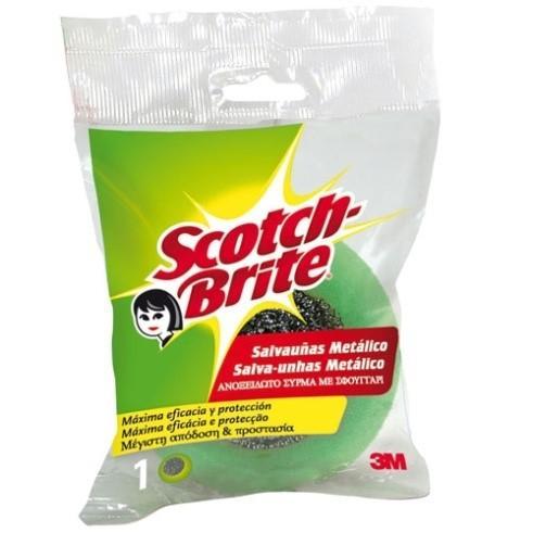 3M Μεταλλικό Ανοξείδωτο Σύρμα με Σφουγγάρι Scotch-Brite