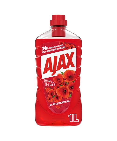 Colgate-Palmolive Υγρό Καθαριστικό Πατώματος Fete des Fleurs Αγριολούλουδα Ajax (1 lt)