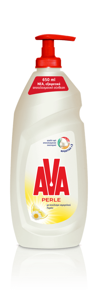 Υγρό Πιάτων Χαμομήλι & Λεμόνι Ava Perle (650 ml)