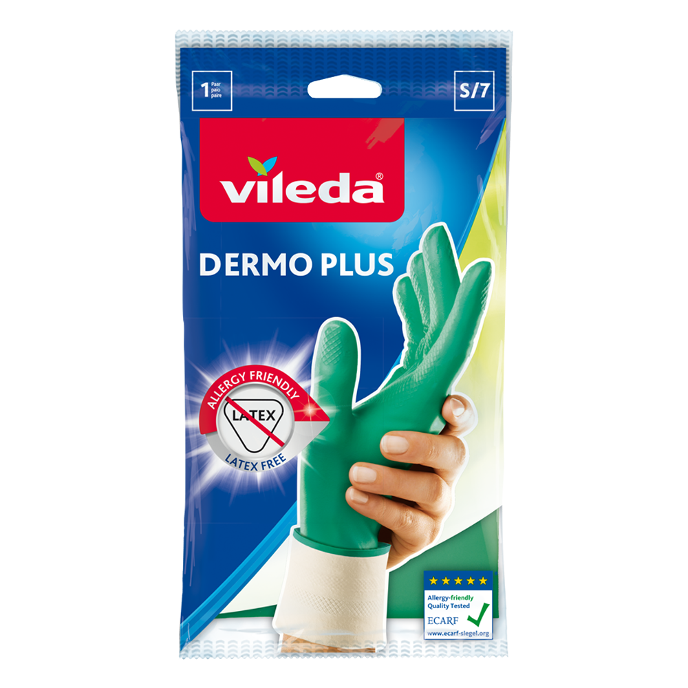 Γάντια Dermo Plus Small Vileda (1 τεμ)